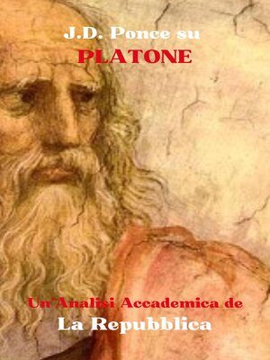 cover image of J.D. Ponce su Platone